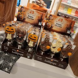 Sucette chocolat Halloween