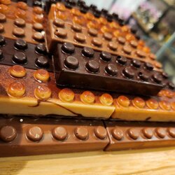 Chocolat lego praliné